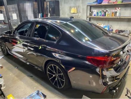 BMW G30 530i MSP , BMW 5시리즈 블랙크롬 전체 랩핑! 이 모든것은 일산파주 제이엔제이컴퍼니에서! [파주랩핑, 일산랩핑, 서울랩핑] / 고양시 성석동