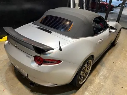 마쯔다 MX-5 소프트탑, 유광블랙 순정도장에서 3M 사틴화이트 알루미늄 전체랩핑! (Mazda MX-5 miata) 일산성석동 랩핑은 제이엔제이컴퍼니에서! / 고양시 성석동