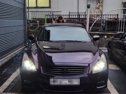 인피니티 G37S 쿠페, 제이엔제이필름 고광택 미드나잇퍼플 전체랩핑시공! 경기도 고양시 덕양구 삼송 자동차 랩핑전문점 일산 제이엔제이컴퍼니 [인천랩핑,김포랩핑,파주랩핑] / 고양시 성석동