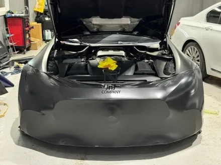 경기도 고양시 일산 수입자동차전문 튜닝샵 제이엔제이 메르세데스 벤츠 AMG GT S 스포츠카 기존 실버랩핑 제거 후 전체랩핑 재시공! 프론트범퍼 보수도장까지! 수리와 랩핑을 한번에 / 고양시 성석동