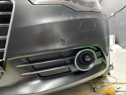 아우디 A6 C7 3.0TDI 에이버리 사틴블랙 전체랩핑 시공, 파주 운정 수입자동차 랩핑잘하는 곳! 사고수리까지 완벽하게 가능한 제이엔제이컴퍼니 / 고양시 성석동