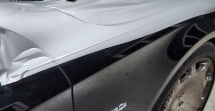 W222 S클래스 S600 MayBach,마이바흐 듀오톤 투톤랩핑을 위해 입고! 검정색상 바디에 에이버리 유광실버 투톤랩핑, 수입자동차 랩핑은 역시 경기도 일산 제이엔제이! / 고양시 성석동