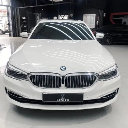 BMW 5시리즈 크롬죽이기,루프스킨 시공 / 충남 천안