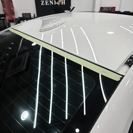BMW 5시리즈 크롬죽이기,루프스킨 시공 / 충남 천안