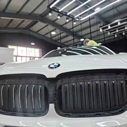 BMW 5시리즈 크롬죽이기,루프스킨 시공 / 충남 천안