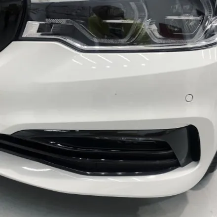 BMW 5시리즈 크롬죽이기,루프스킨 시공 / 충남 천안