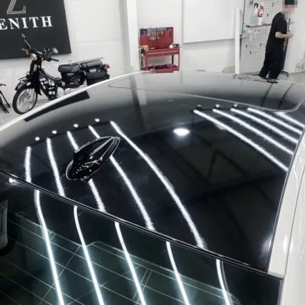 BMW 5시리즈 크롬죽이기,루프스킨 시공 / 충남 천안