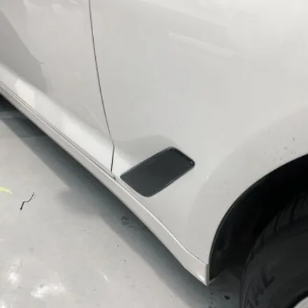 BMW 5시리즈 크롬죽이기,루프스킨 시공 / 충남 천안