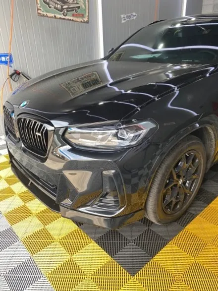 BMW X4 3M 쿨그레이 전체랩핑 (시멘트 컬러 랩핑) / 충남 천안