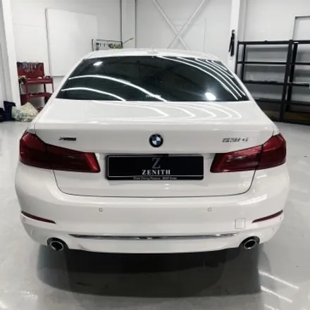 BMW 5시리즈 크롬죽이기,루프스킨 시공 / 충남 천안