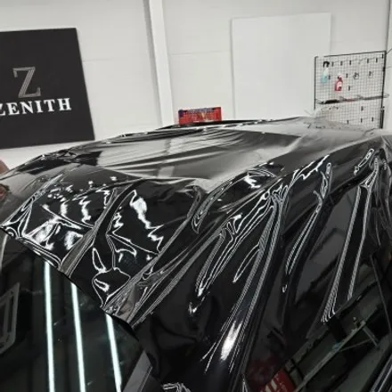 BMW i4 사틴블랙 전체랩핑시공 / 충남 천안