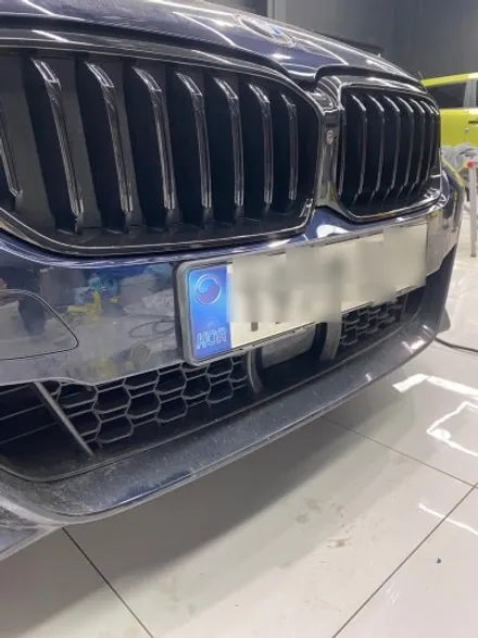 BMW 5시리즈 블랙그릴랩핑 / 충남 천안