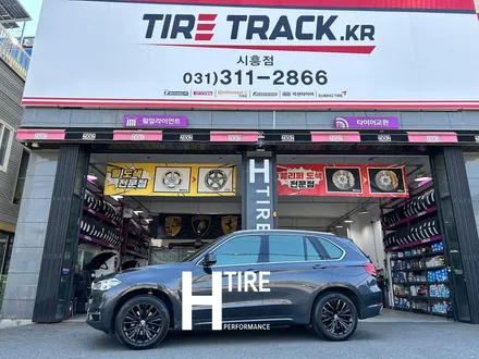 시흥휠도색 복원 수리 H타이어 BMW X5 순정 19인치 유광블랙