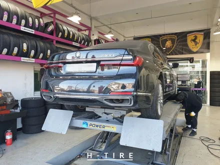 BMW 순정휠복원 7시리즈 건메탈폴리쉬 휠 타이어테크은계점