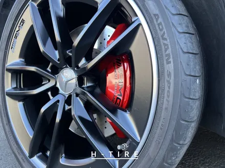 안산휠수리 휠복원 벤츠 W213 E53AMG 순정20인치 반무광림폴리시 커스텀, 레드 캘리퍼도색