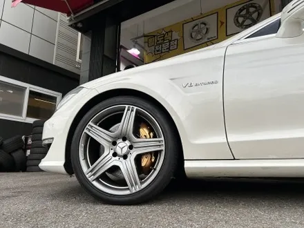 벤츠 W218 CLS63 AMG 우레탄 시흥 캘리퍼도색 세라믹골드