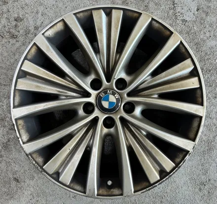 시흥휠도색 복원 수리 H타이어 BMW X5 순정 19인치 유광블랙