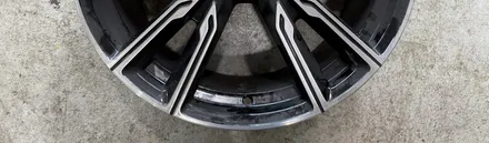 BMW X5 M60I 순정 22인치 유광블랙 시흥휠 도색 H타이어