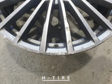 BMW 순정휠복원 7시리즈 건메탈폴리쉬 휠 타이어테크은계점