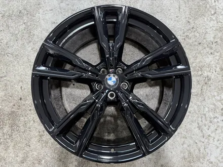 BMW X5 M60I 순정 22인치 유광블랙 시흥휠 도색 H타이어