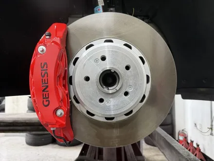 시흥 캘리퍼도색 제네시스 GV70 스포티한 포인트 완성