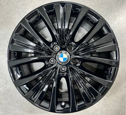 시흥휠도색 복원 수리 H타이어 BMW X5 순정 19인치 유광블랙