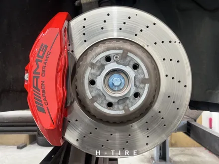 안산휠수리 휠복원 벤츠 W213 E53AMG 순정20인치 반무광림폴리시 커스텀, 레드 캘리퍼도색