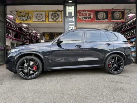BMW X5 M60I 순정 22인치 유광블랙 시흥휠 도색 H타이어