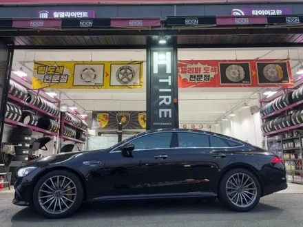 시흥캘리퍼 벤츠 GT43 AMG 우레탄 캘리퍼도색 세라믹골드