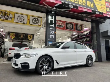 인천휠복원 BMW 530I 사제휠 블랙폴리쉬 19인치 작업 깔끔해