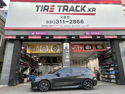시흥휠도색 BMW M135I 순정 19인치 유광블랙 수리복원
