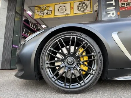 시흥휠 도색 벤츠 신형 GT55 AMG 순정 21인치 사틴블랙