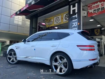 제네시스 GV80 순정 22인치 휠 복원 H타이어