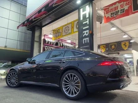 시흥캘리퍼 벤츠 GT43 AMG 우레탄 캘리퍼도색 세라믹골드