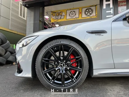벤츠 GT43 AMG 유광블랙 인천휠도색 휠수리 휠복원