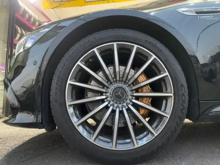 시흥캘리퍼 벤츠 GT43 AMG 우레탄 캘리퍼도색 세라믹골드