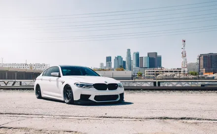 BMW F90 M5 20인치 휠타이어 장착 BMW 휠 F90 M5 / 경기 고양 일산서구