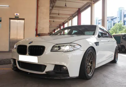 BMW F10 528i 19인치 휠타이어 가변배기시스템 일체형 서스펜션 / 경기 고양 일산서구