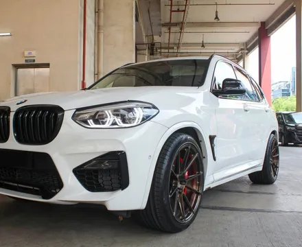 BMW G01 x3 휠 타이어 장착 21인치 BC휠 장착 6P 브레이크 / 경기 고양 일산서구