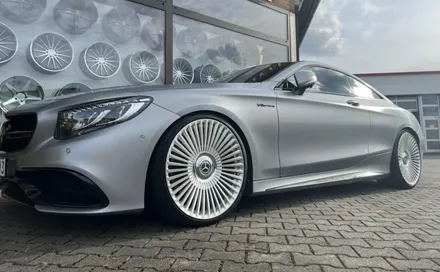 벤츠 S63AMG 쿠페 22인치 휠타이어 장착 / 경기 고양 일산서구