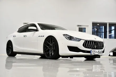 마세라티 기블리 휠타이어 21인치 일체형 서스펜션 장착 / 경기 고양 일산서구