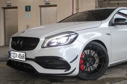 벤츠 W176 A45 AMG 19인치 휠타이어 장착 / 경기 고양 일산서구