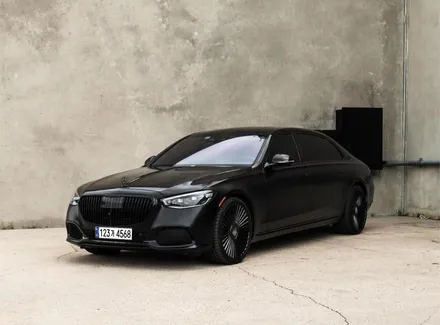벤츠 W223 S580 마흐바흐 휠튜닝 22인치 휠타이어 장착 / 벤츠 / S-클래스 W223 / 고양 일산서구