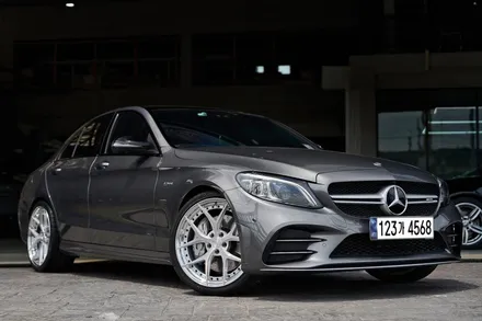 벤츠 C43AMG 20인치 휠타이어 BC휠 장착 / 경기 고양 일산서구
