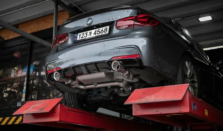BMW F30 328i 가변배기시스템 ki사운드 가변배기시스템 / BMW / 3시리즈 (F30) / 고양 일산서구