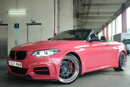 BMW F23 M240i 20인치 휠타이어 장착 와이드 바디킷 차량 휠타이어 / BMW / M2 / 고양 일산서구