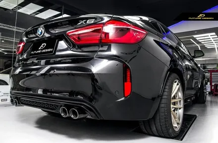 BMW X6M F16 F86 X6 프론트립 카본 디퓨져 카본 머플러 사이드미러 사이드스텝 / 경기 고양 일산서구