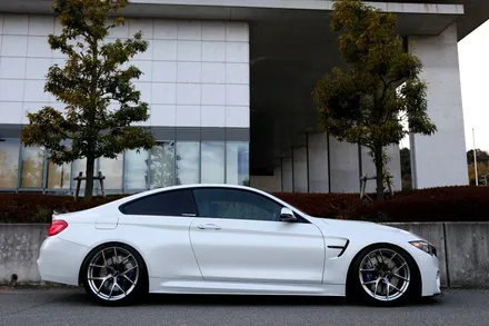 BMW M4 KW 일체형서스펜션 BBS Fi-R 휠 아크라포빅 브레이크 / 경기 고양 일산서구