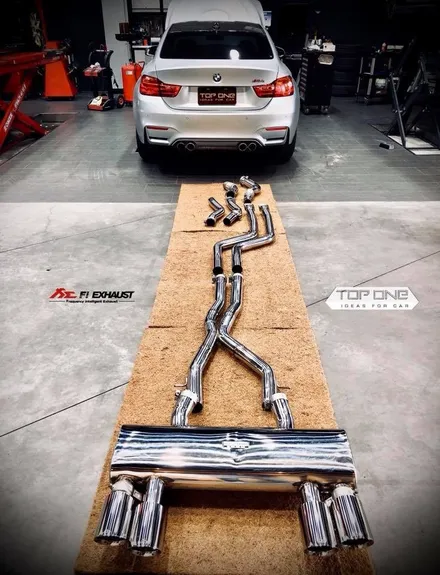 BMW M4 가변배기시스템 Fi 가변배기 + BMW 배기 + M3 + M4 / 경기 고양 일산서구