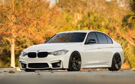 BMW F30 3시리즈 휠타이어 장착 + 19인치 + 20인치 / 경기 고양 일산서구